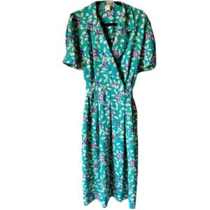 NWOT Kristy Michaels Vintage Floral Maxi Dress - Size 12